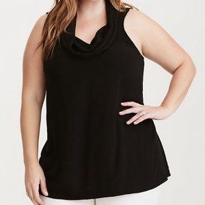 Torrid Cowl Neck Tank Top